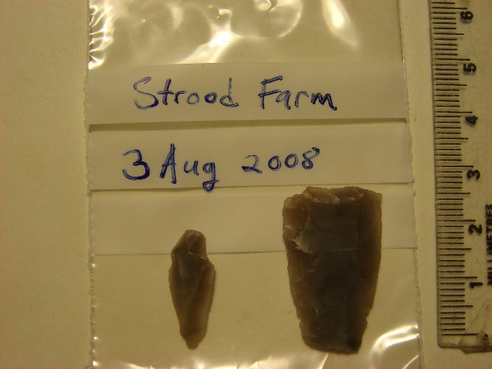 microlith + broken arrow head